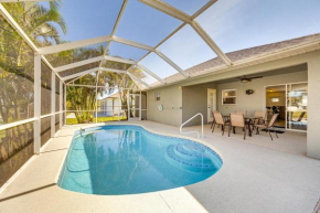 BBQ and Boat Dock Canal-Front Home in Cape Coral!